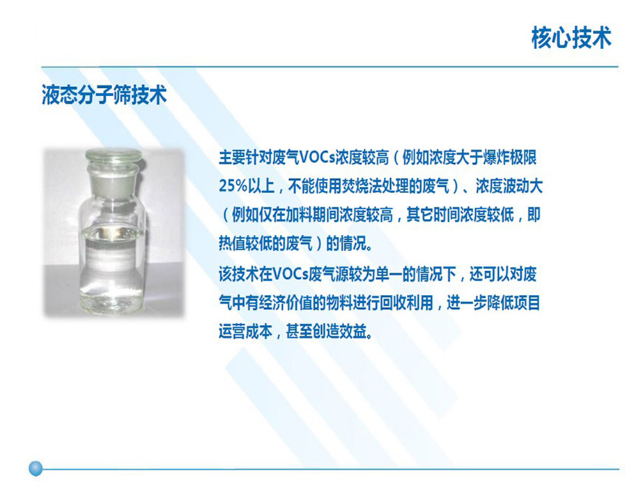 液态分子筛技术介绍